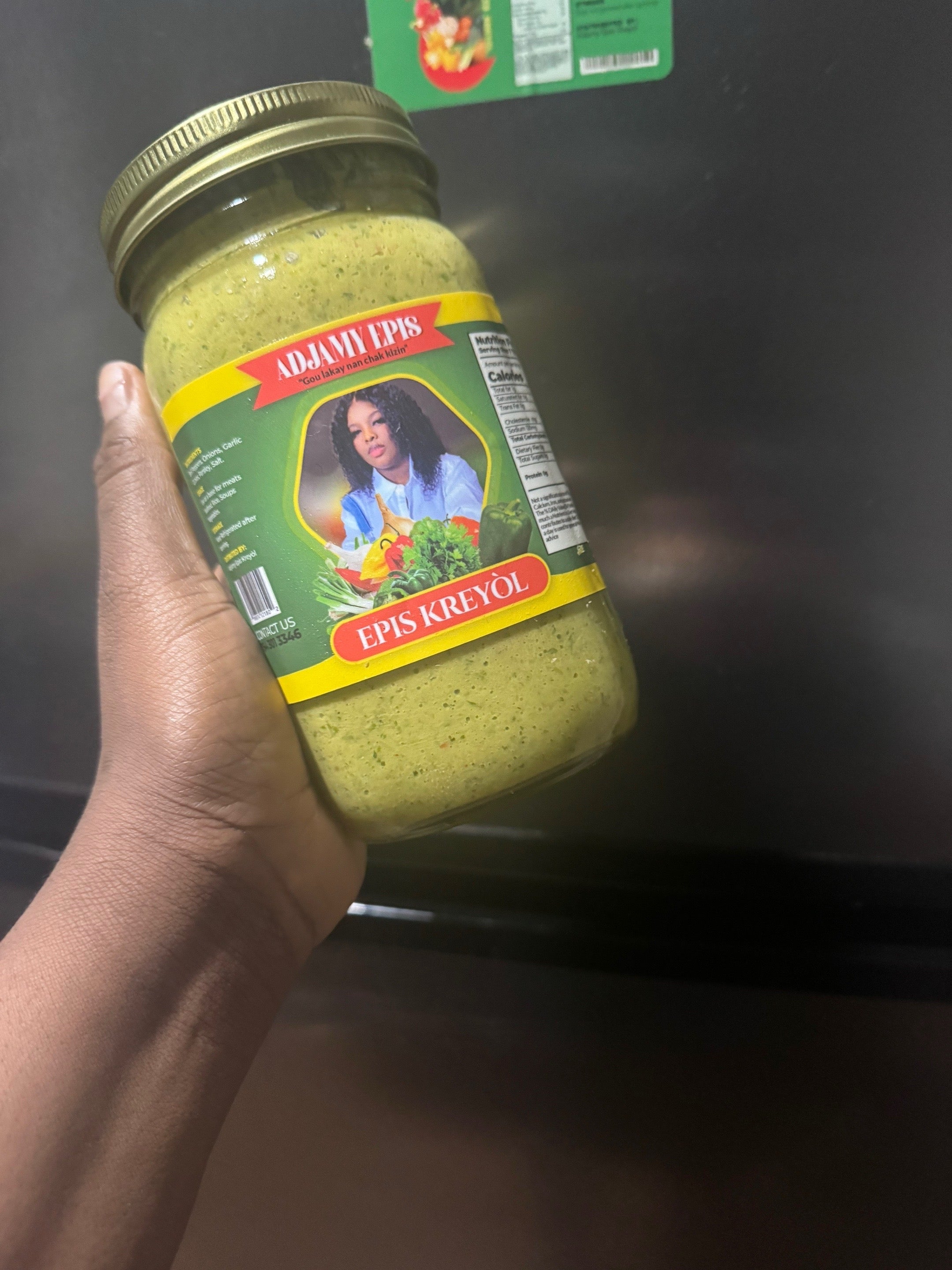 Adjamy Haitian Epis (All Natural Green Seasoning)